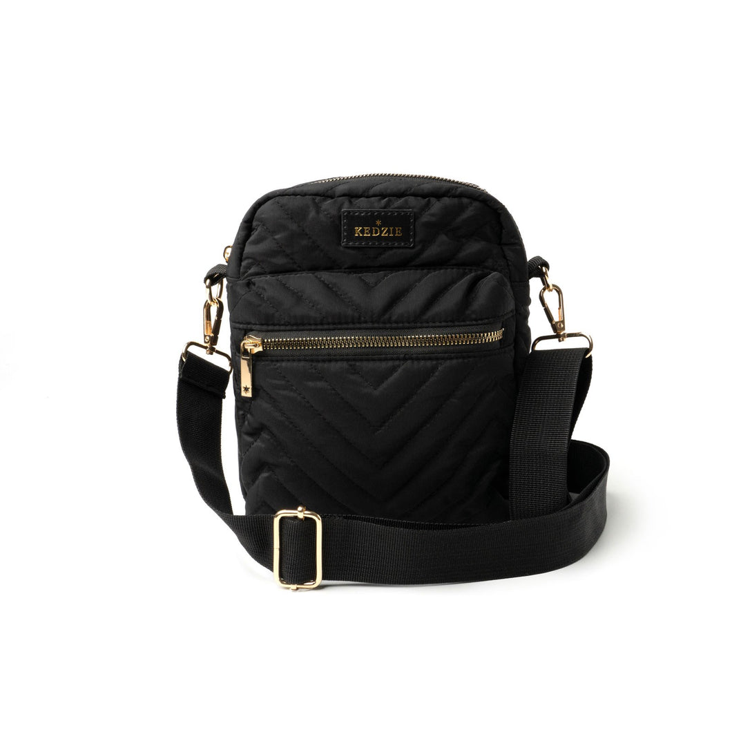 Kedzie Cloud 9 Collection Quilted Crossbody (SHIPS FREE)