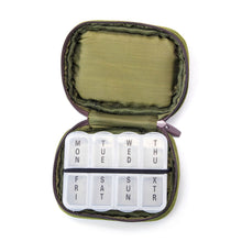 Load image into Gallery viewer, Wellness Keeper Men&#39;s Zippered Pill &amp; Vitamin Case