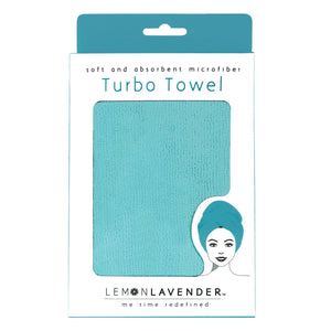 Lemon Lavender Turbo Hair Towel
