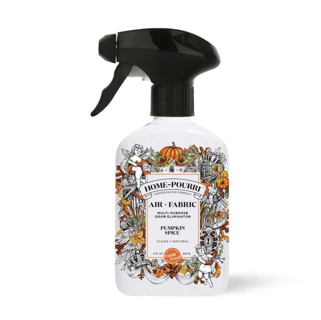 Home-Pourri Pumpkin Spice Air + Fabric Multi-Purpose Odor Eliminator (LIMITED EDITION)